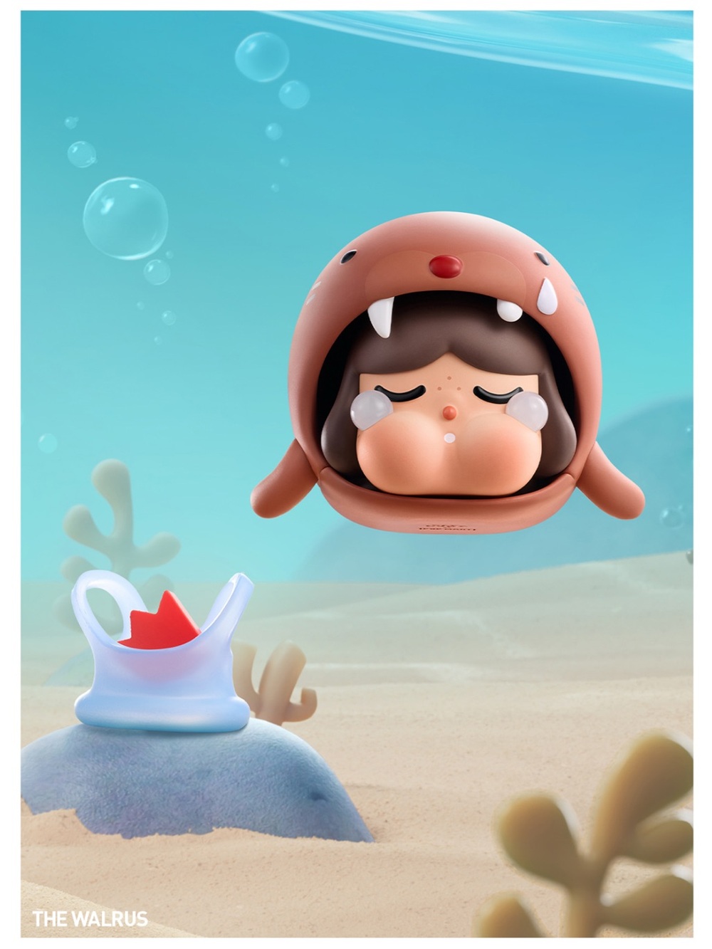 Crybaby The WALRUS Figure SEALED Cry Me An Ocean Series AUTHENTIC Pop Mart NEW